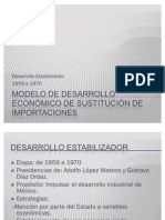 Desarrollo Estabilizador