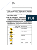 Taller Sobre Señales de Tránsito