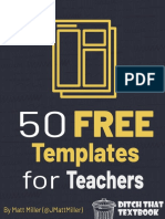 50 FREE Templates For Teachers Ebook PDF