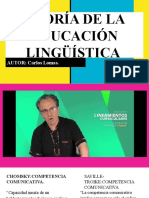 Teoría de la educación lingüística
