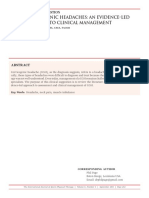 2011 Aproximacion Clinica para El Manejo de La Cervicocefalea