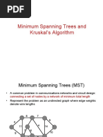 Minimum Cost Spanning Tree Unit-3