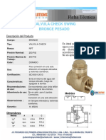 Valvula Check Swing PDF