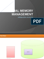 Virtual Memory Management: Operating System