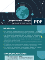 Tema 4 Proyecciones Cartográficas Clase4 PDF
