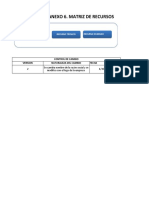 Matriz de Recursos