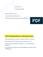 Lord Venkateshwara Lakshaarchana