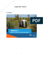 Primera Ayuda Psicológica (PAP) - Módulo 1 PDF