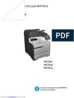 Laserjet Pro Color MFP m476 PDF