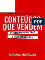 Ebook A Receita Secreta para Fazer Conteúdos Que Vendem Produtos Digitais