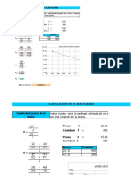 Calcular Elasticidad en Excel - TRABAJO