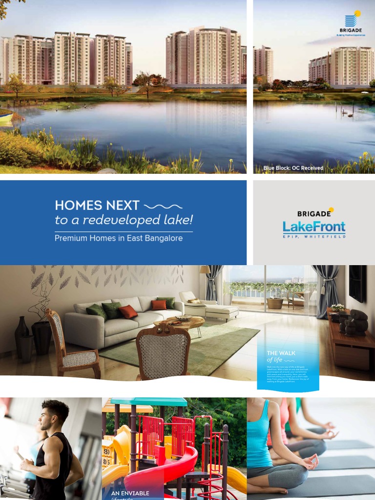 Brigade LakeFront: Premium Homes Overview | PDF | Design