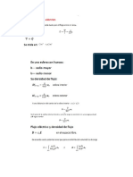 Formulas Electrodinamica Segundo Parcial