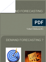 DEMAND FORECASTING (Vishal)