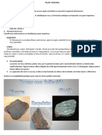 Taller Geologia