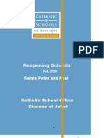 Saints Peter and Paul: Reopening Schools