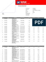 Account Statement: Description Date