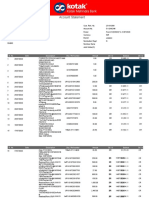 Account Statement: Date Description