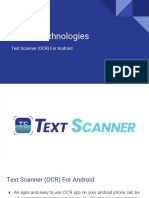 Text Scanner (OCR) For Android