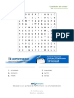 Imprimir Sopa de Letras - Cualidades Del Sonido - (Arte - 1º - Educación Secundaria) PDF