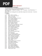 Sap Fico Transaction Code