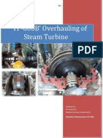 'TP-800B' Overhauling of Steam Turbine