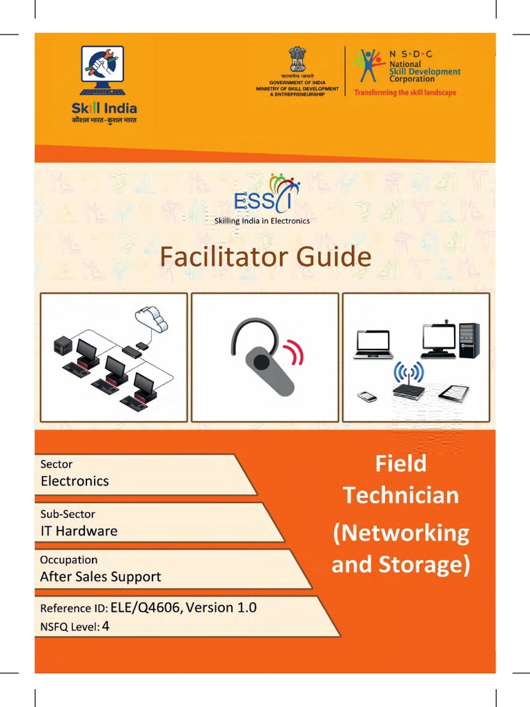 FG ELEQ4606 Field Technician Networking and Storage 09 03 2018 PDF