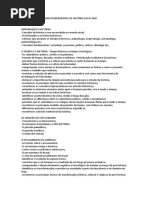 PLANO ANUAL DE ENSINO FUNDAMENTAL DE HISTÓRIA DO 6º ANO
