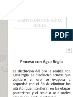 Particion Con Agua Regia