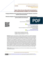 Mediación Pedagógica Humanizante PDF