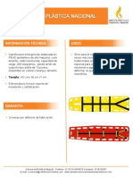 Catalogo 1 - B Camilla Rigida Plastica Nacional