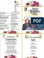 Buku Program Majlis Persaraan