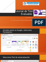 Tutorial de Test Evaluable