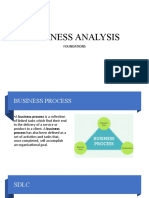 Business Analysis: Foundations