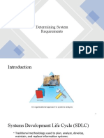 Determining System Requirements