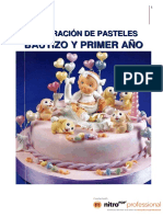 Decoracion de Pasteles-Bautizo y Primer Año PDF
