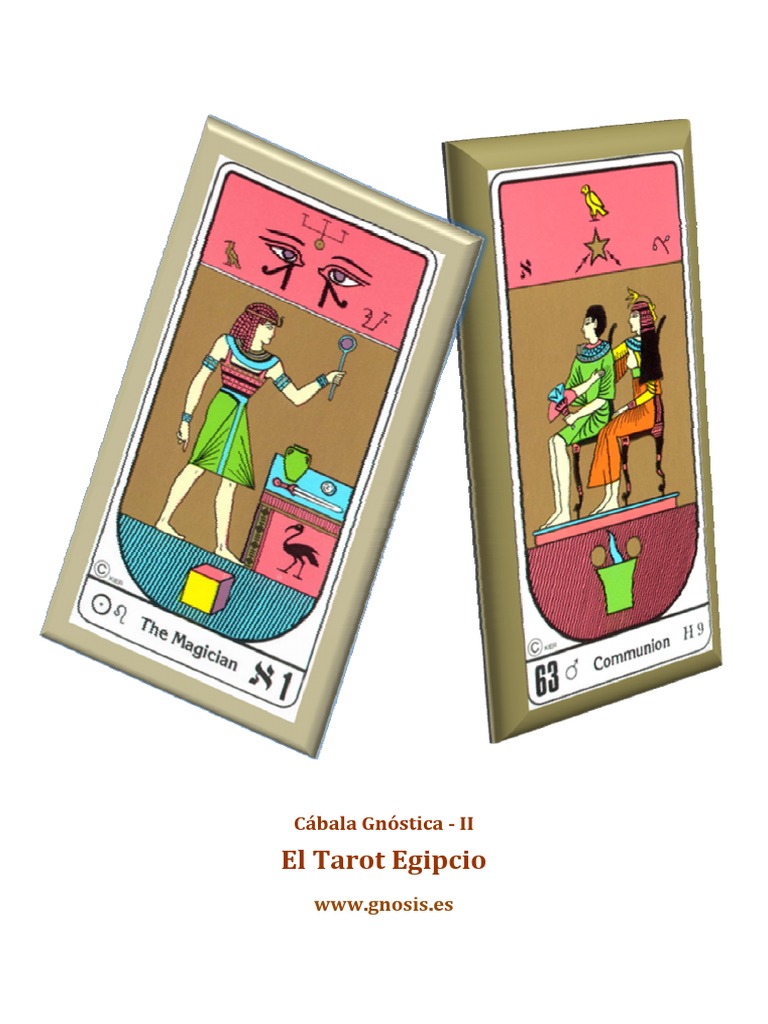 Significado del Tarot Egipcio | PDF | Enoc (Ancestro de Noé) | Tarot