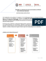 Proceso Admisión Educación Media Superior 2020 2021