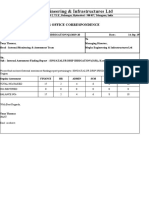 IMAT MEIL 21 SINGATALUR DRIP IRRIGATION PKG-01 Q2 2019-20 - Report