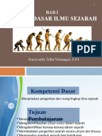 Konsep Dasar Ilmu Sejarah