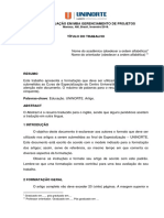 Manual de Artigo Pós UNN