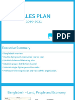 Sales Plan 2019-2021 - AHC