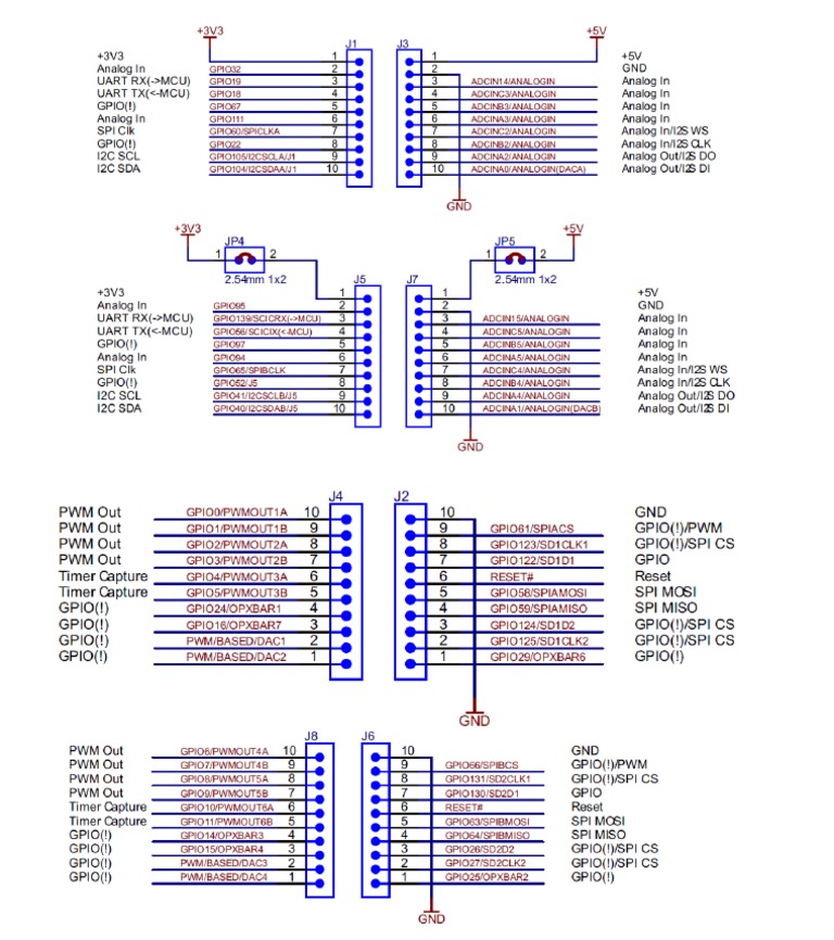 Ti3prime Pinlayout | PDF