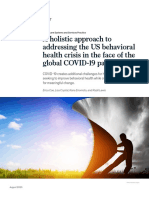 A Holistic Approach For The US Behavioral Health Crisis During The COVID 19 Pandemic PDF
