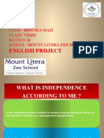 of English Project 8