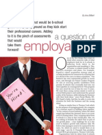 1 COVER STORY - A Question of Employability