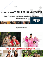 Safe Practices in FM - Case Studies