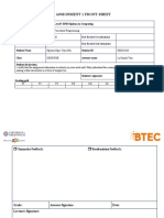 Assignment 1 Front Sheet: Qualification BTEC Level 5 HND Diploma in Computing Unit Number and Title Submission Date