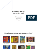 SRAM Memory Design Fundamentals