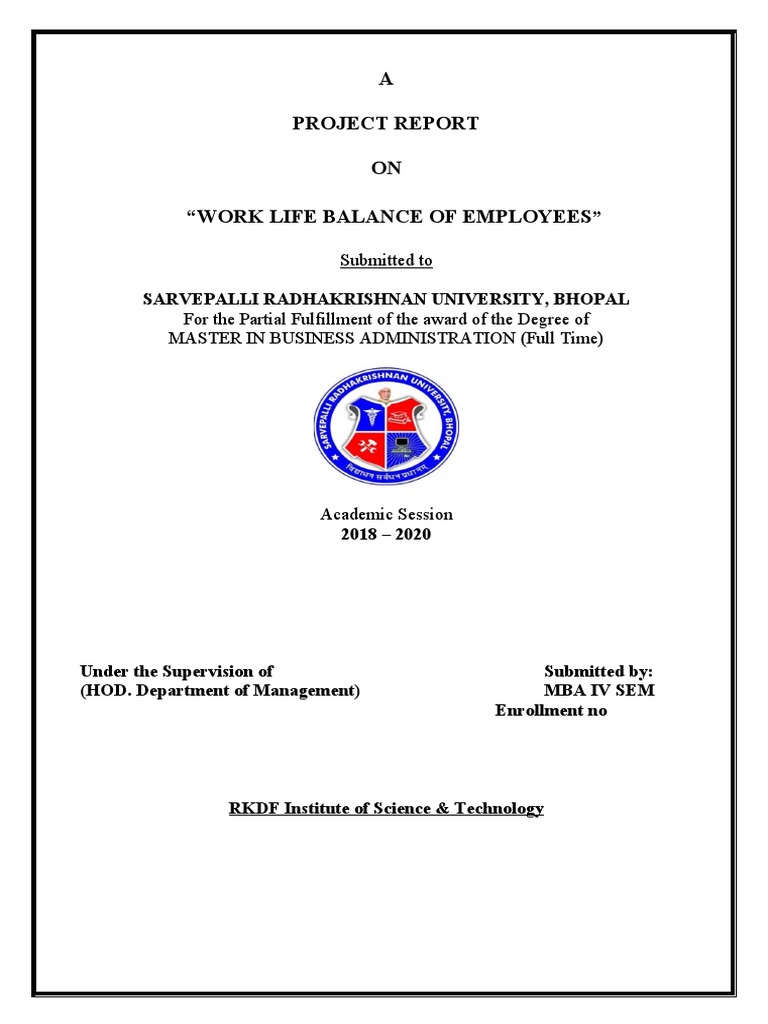 Worklife Balance | PDF | Work–Life Balance | Employee Retention